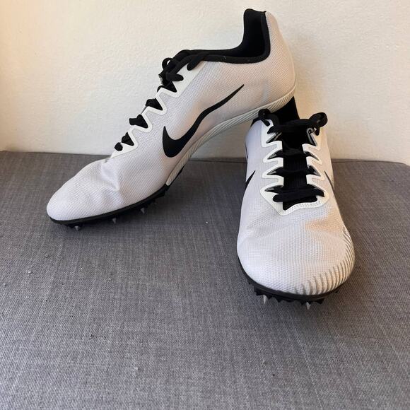 Nike Zoom Rival M 9 Racing Shoes Mens Size 12 Gray Track Spikes AH1020-005 - Picture 1 of 10